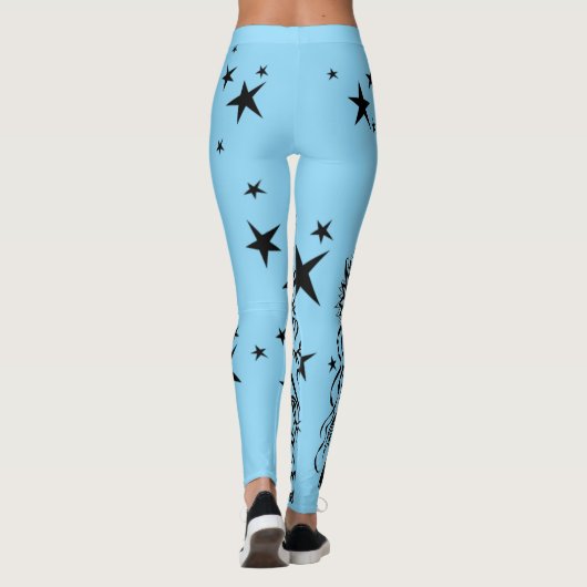 Han Inked Designer Leggings (Achterkant)