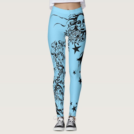 Han Inked Designer Leggings (Voorkant)