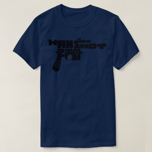 Han Shot First T-shirt (Design voorkant)