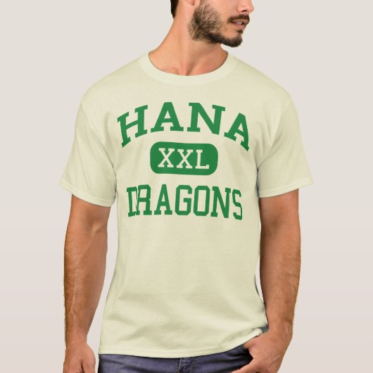 Hana - Dragons - Hana High School - Hana Hawaii T-shirt (Voorkant)
