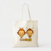 Hana en Hachi Canvas tas (Voorkant)