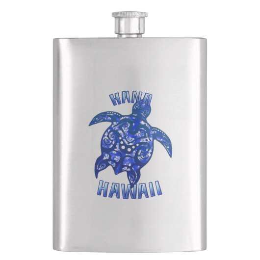 Hana Hawaii Vacation Tribal Turtle Flacon (Voorkant)