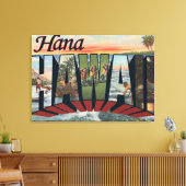 Hana, HawaiiLarge Letter ScenesHana, HI Canvas Afdruk (Insitu (Woonkamer))
