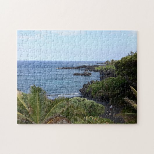 Hana Highway Beach, Maui, Hawaii Legpuzzel (Horizontaal)