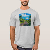 Hana Highway Maui Hawaii landschap T-shirt (Voorkant)