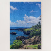 Hana Highway, Maui Hawaii Oceanside Jigzaag Puzzle Legpuzzel (Verticaal)