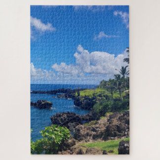Hana Highway, Maui Hawaii Oceanside Jigzaag Puzzle Legpuzzel