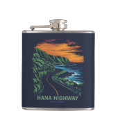 Hana Highway Maui Hawaii Vista Heupfles (Voorkant)