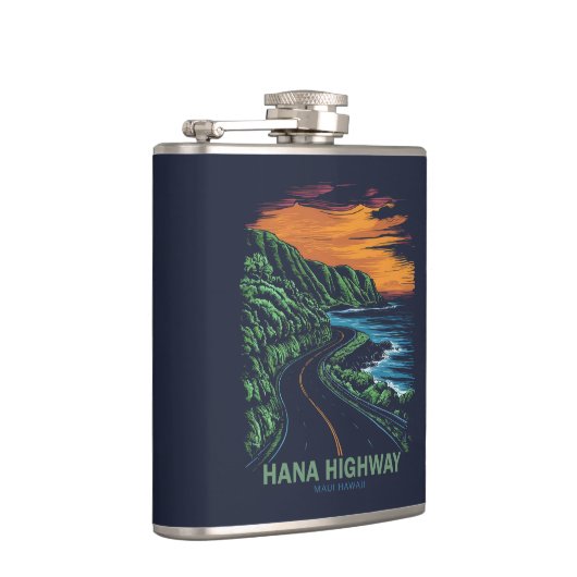 Hana Highway Maui Hawaii Vista Heupfles (Rechts)