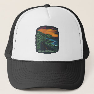 Hana Highway Maui Hawaii Vista Trucker Pet