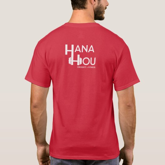 Hana Hou Volwassen T-shirt - COACH 2.0 (Achterkant)