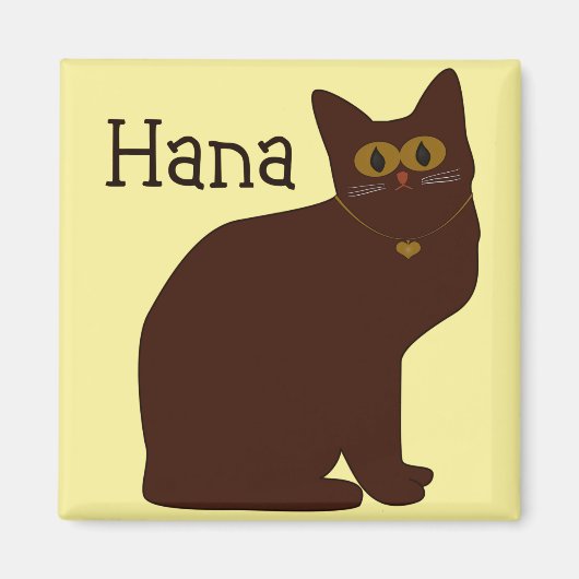 Hana-Kat Magneet (Voorkant)