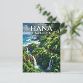 Hana, Maui VS Briefkaart (Staand voorkant)