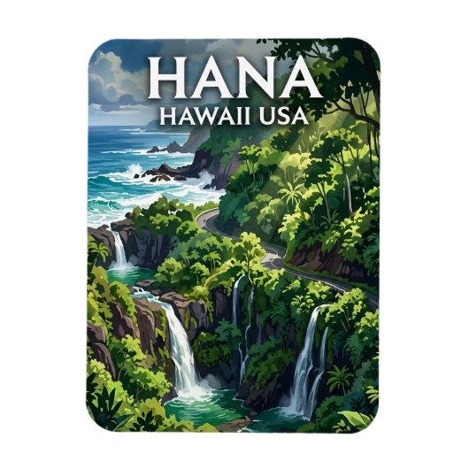 Hana, Maui VS Magneet (Verticaal)