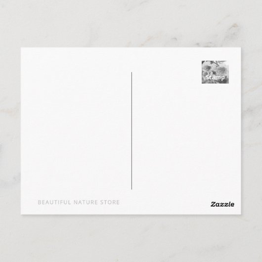 Hana Peach Briefkaart (Achterkant)