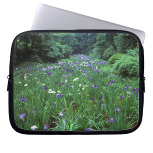 Hana Shobu (Japanse wateriris), Meiji Shrine, Laptop Sleeve