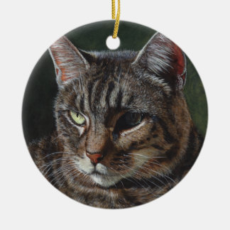 Hana Tabby kattenschilderkunst Keramisch Ornament