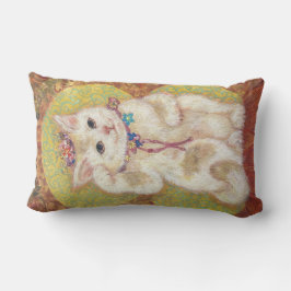 Hana & Takara: Lucky Beckoning Cats Kussen
