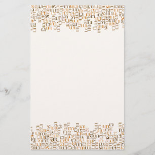 Hanacaraka Briefpapier