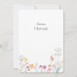 Hanaé-geboorteplaats Save The Date