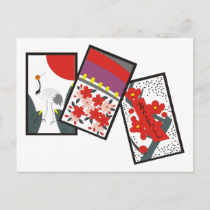 Hanafuda Briefkaart