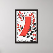 hanafuda Kaart Kunst verpakt canvas XL (Voorkant)