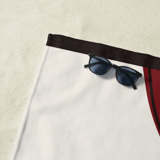 Hanafuda "Matsu-ni-tsuru" Strandlaken (In situ)