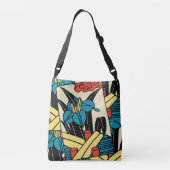 Hanafuda-May Crossbody Tas (Achterkant)