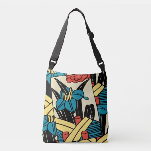 Hanafuda-May Crossbody Tas (Voorkant)