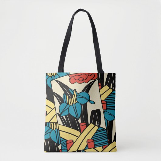 Hanafuda-May Tote Bag (Voorkant)