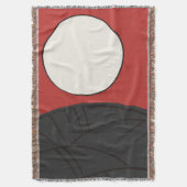 Hanafuda "Susuki-ni-tsuki" スローブランケット Deken (Voorkant Verticaal)