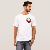 Hanafuda "Susuki-ni-tsuki" T-shirt (Voorkant volledig)