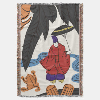 Hanafuda "Yanagi-ni-Ono-Michikaze" Deken