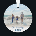 Hanalei Bay Boats, Kauai Hawaii 2 Foto Ornament<br><div class="desc">Deze prachtige foto is genomen in september 2012 op het kalme strand van Hanalei Bay,  een van de mooiste plekken in Kauai Hawaii. 🌊 🌊 → → © HawaiiSands Design 📷 label #ShopiiSands online 🌊 me voor om het even welke aanpassing aan dit ontwerp direct verstopt 🌊!</div>