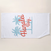 Hanalei Bay Hawaii Island Strandlaken (Voorkant)