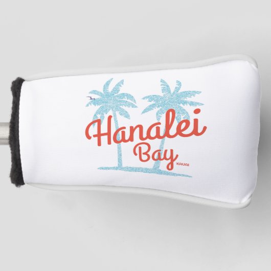 Hanalei Bay Island, Kauai, Hawaii Souvenir Golfheadcover (Voorkant)