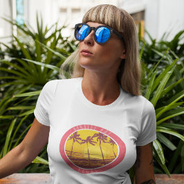 Hanalei Bay Kauai Beach Sunrise Surf T-shirt