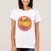 Hanalei Bay Kauai  Beach Sunrise Surf T-shirt (Voorkant)