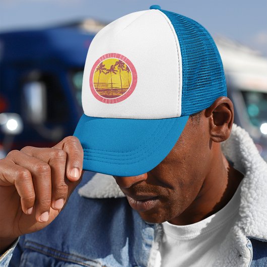 Hanalei Bay Kauai  Beach Sunrise Surf Trucker Pet