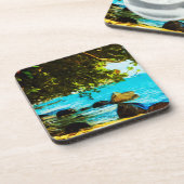 Hanalei Bay Kauai Hawaii Abstract Drankjes Onderzetter (Linkerzijde)