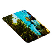 Hanalei Bay Kauai Hawaii Abstract Magneet (Rechterzijde)