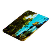 Hanalei Bay Kauai Hawaii Abstract Magneet (Linkerzijde)