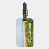 Hanalei Bay Kauai Hawaii Beach & Boats Bagagelabel (Voorkant verticaal)