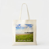 Hanalei Bay Kauai Hawaii Beach Flower Tote Bag (Voorkant)