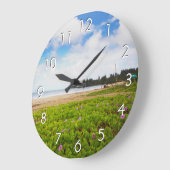 Hanalei Bay, Kauai Hawaii Beach Flowers Grote Klok (Hoek)