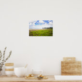 Hanalei Bay, Kauai Hawaii Beach Flowers Poster (Keuken)