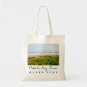 Hanalei Bay Kauai Hawaii Boats + Trip / Year Tote Bag (Voorkant)