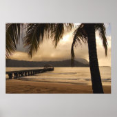 Hanalei Bay - Kauai, Hawaii Poster (Voorkant)