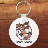Hanalei Bay Kauai Hawaii Sleutelhanger (Voorkant)