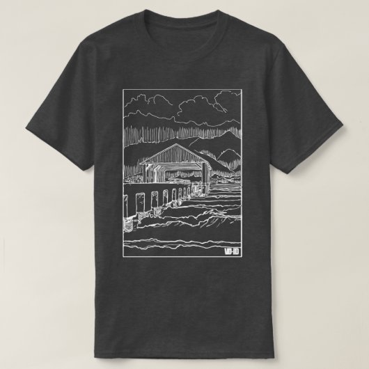 Hanalei Bay Pier T-shirt (Design voorkant)
